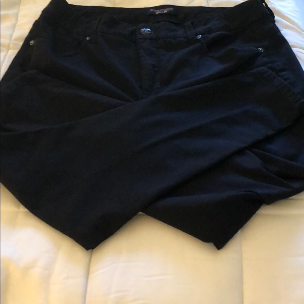 Melissa McCarthy seven7 Jeans. Black Size 18